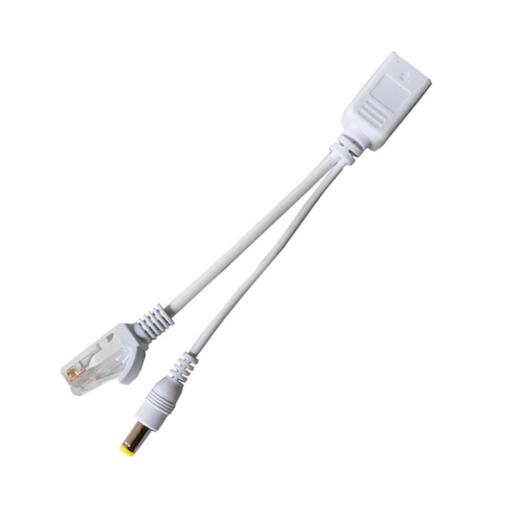 15 PCS POE Split Line Network Camera Power Splitter RJ45 Network Port Power Supply 15 PCS POE Split Line Network Camera Power Splitter RJ45 Network Port Power Supply